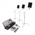 Avenger Triple C Roller Case for Detachable C Stands and Accessories