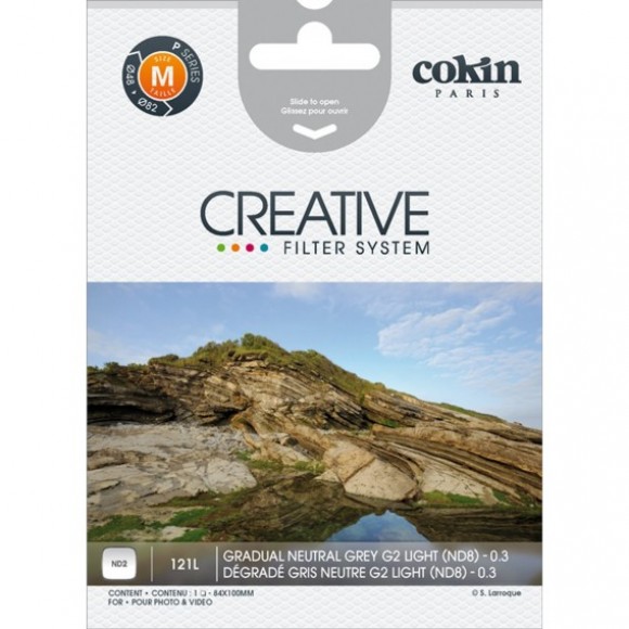 Cokin Z121L Graduated Neutral Grey G2-Light ND2 0.3 Filter