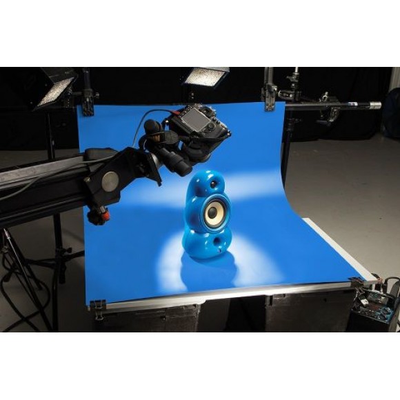 Colorama Colormatt Background PVC 100 x 130cm Electric Blue