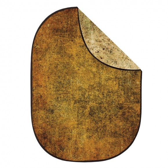 Collapsible 1.5 x 2m Dual Side Pop-up Background (Vintage Brown)