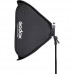 Godox 80cm Square Softbox, Grid with S2 Speedlite Bracket  & Carrying Bag Kit (SGGV8080)
