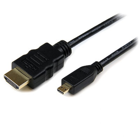 StarTech 3m High Speed HDMI Cable with Ethernet - HDMI to HDMI Micro