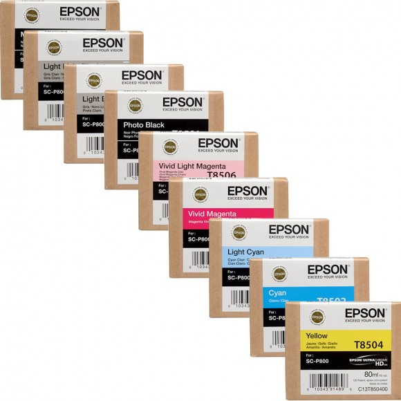 Epson 80ml Light Light Black Sure Colour T8509