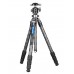 Leofoto Mr. Q Series LQ-284C +LH-30 4-Section Carbon Fibre Tripod