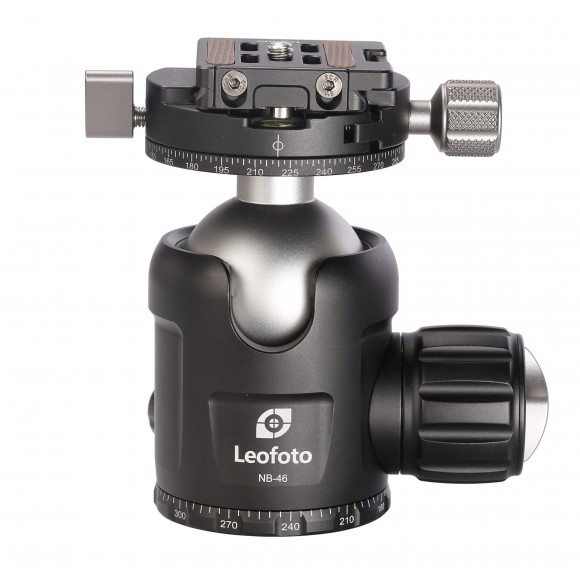 Leofoto NB-46 Ball Head with Pan Head 60mm QR