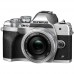 OM System E-M10 Mark IV Camera with 14-42mm Lens - Silver