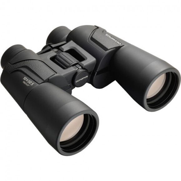 Om System Olympus 10x50 S Binoculars with Case and Strap (Black)