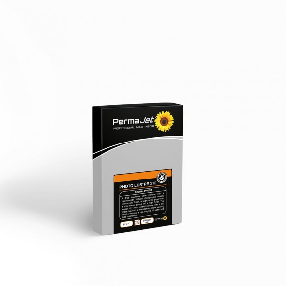 PermaJet Photo Lustre 310gsm 6 x 4 Inch 100 Sheets PJ22002