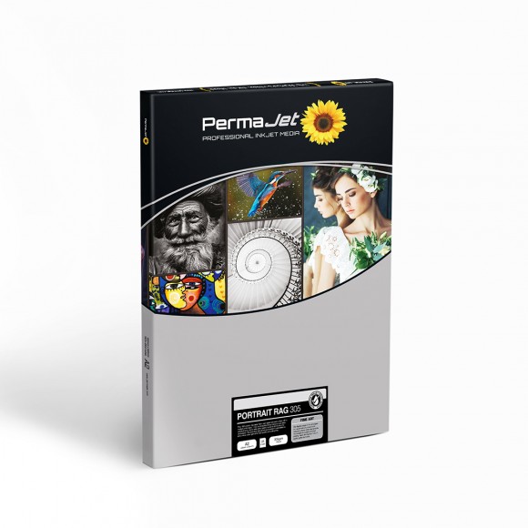 NEW PermaJet Portrait Rag 305gsm A2 25 Sheets PJ62043