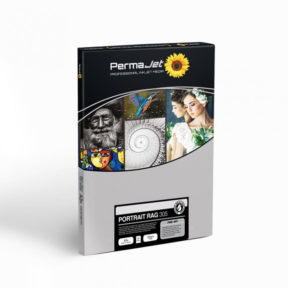 NEW PermaJet Portrait Rag 305gsm A3+ 25 Sheets PJ62033