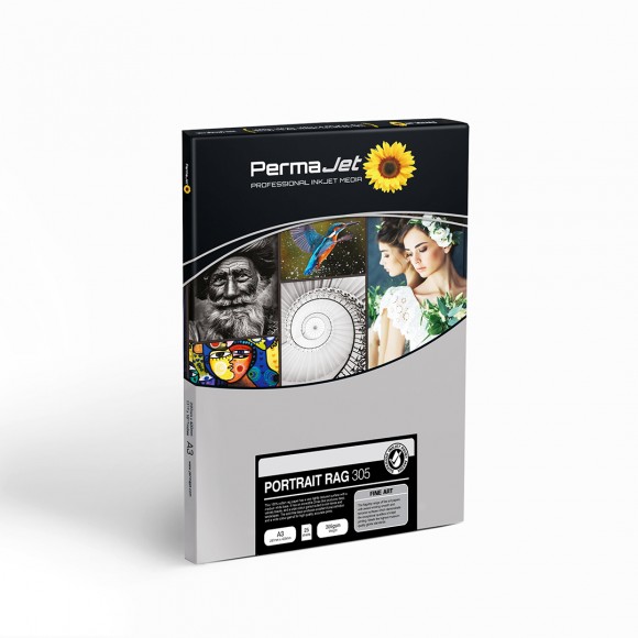 NEW PermaJet Portrait Rag 305gsm A3 25 Sheets PJ62023