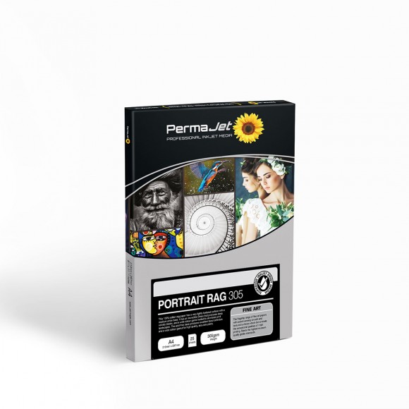 NEW PermaJet Portrait Rag 305gsm A4 25 Sheets PJ62013