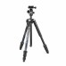 Manfrotto Element MII Aluminium 4-Section Tripod Kit with Ballhead (Black)