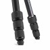 Manfrotto Element MII Aluminium 4-Section Tripod Kit with Ballhead (Black)