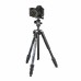 Manfrotto Element MII Aluminium 4-Section Tripod Kit with Ballhead (Black)