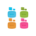 Rode Colors (Set of Coloured Identification caps and clips to use with up to 4 NT-USB Minis)