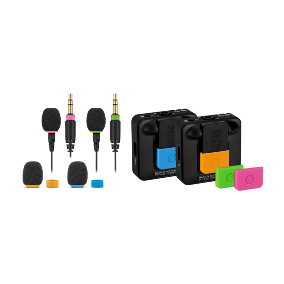 RØDE COLORS 2 Set For Wireless GO & Lavaliers