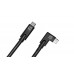 Tether Tools TetherPro USB-C to USB-C Right Angle Cable - Black