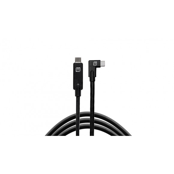 Tether Tools TetherPro USB-C to USB-C Right Angle Cable - Black