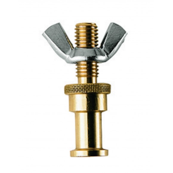 Manfrotto 5/8' inch Stud with 1-3/8 inch Threaded Tip & Wing Nut MN264 Manfrotto 5/8' inch Stud with 1-3/8 inch Threaded Tip & Wing Nut MN264