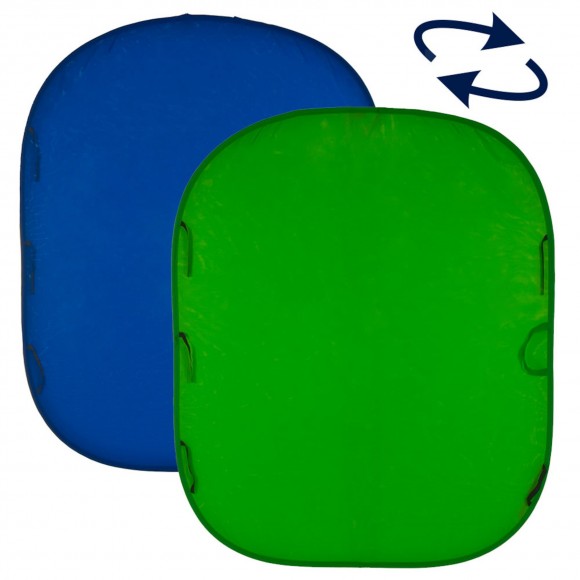 Lastolite Collapsible Reversible Chromakey Blue/Green 1.5 x 1.8m LAS5687