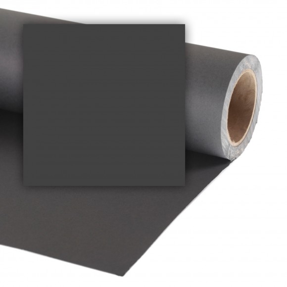 Colorama *68 Black 1.35 x 11m Background Paper Roll
