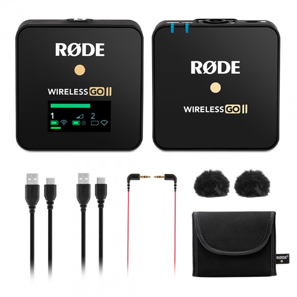 RODE WIRELESS GO II SINGLE kit- Black RODE WIRELESS GO II SINGLE kit- Black