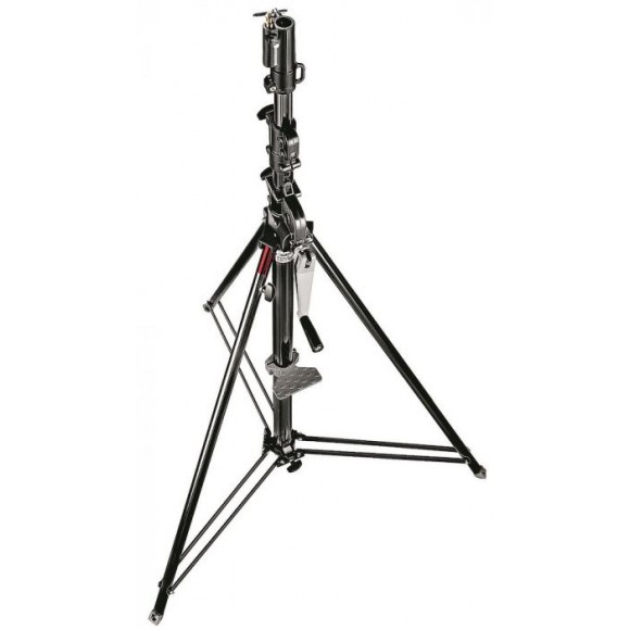 Manfrotto Black Wind Up Photo Stand 3-Section with Geared Column (087NWB)