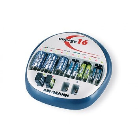 Ansmann Energy Charging Station for up to 16 Batteries Ansmann Energy Charging Station for up to 16 Batteries