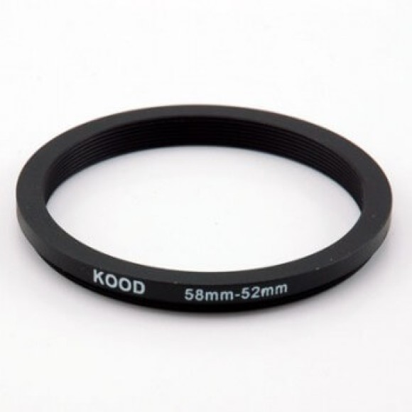 58-52mm Step Down Ring 58-52mm Step Down Ring