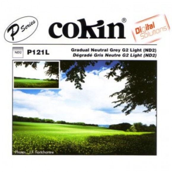Cokin P-Series P121L Gradual Neutral Grey G2 Light (ND2) -.3