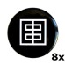 Elinchrom Magnet Buttons,  set of 8 EL72329