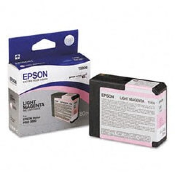 Epson Light Magenta Ink for 3800 printer 80ml T5806