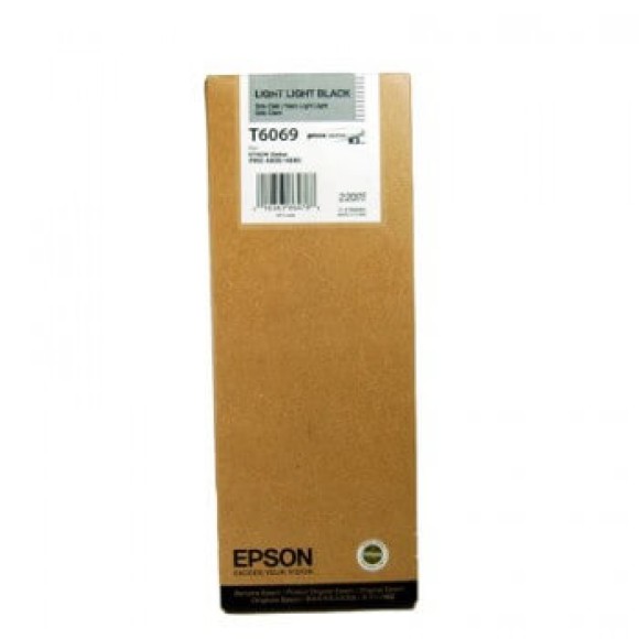 Epson Light Light Black Ink 220ml 4800 - 4880 Printers T606900