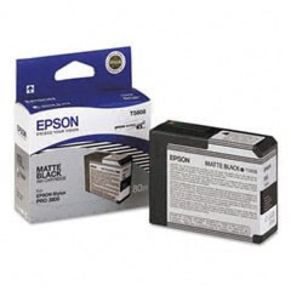 Epson Matte Black for 3800 & 3880 Printers 80ml T5808