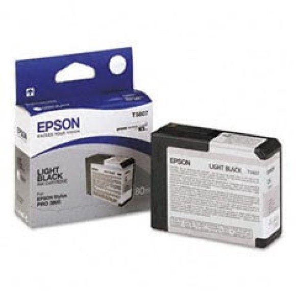 Epson Light Black Ink for 3800 & 3880 Printers 80ml T5807