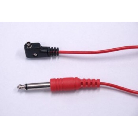 Kaiser Red 10M Studio flash Sync Lead PC plug and jack plug ø 6.35 mm K1409