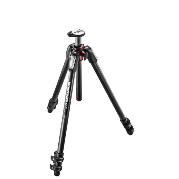 Manfrotto NEW 055 Carbon Fibre 3-Section Tripod with Horizontal Column (MT055CXPRO3)