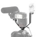 Micnova Tripple Mount V Bracket with 3 Cold Shoes -Small