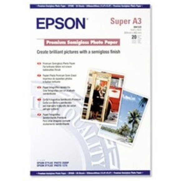 Epson A3+ Premium Semi Gloss 20 pack SO41328