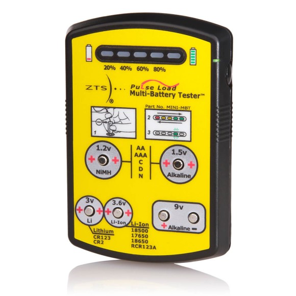 ZTS MINI MkII MULTI-BATTERY TESTER    - New Model