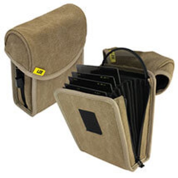Lee Filters Field Filter Pouch  for 100mm Filters (10) Sand Colour  